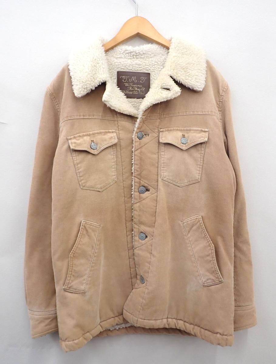 ☆3885☆TMT ティーエムティー TJK-F21SP04 CORDUROY BOA LANCH COAT