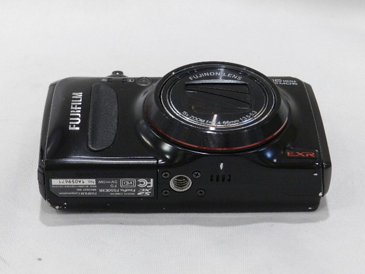 中古】 【難あり品】 フジフイルム FinePix F550EXR ブラック - メルカリ