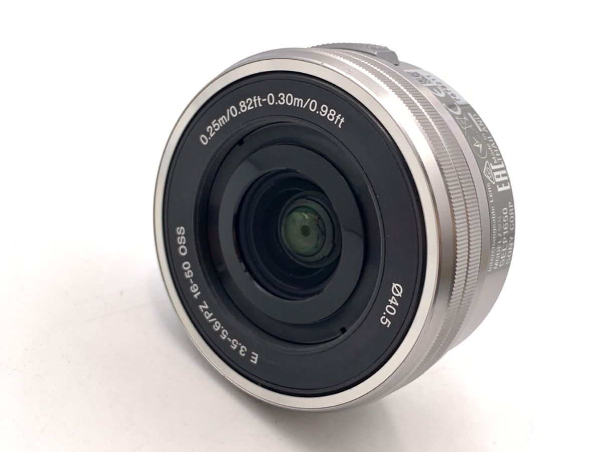 SONY ソニー E 16-50mm SELP165 PZ OSS シルバー 中古】 【良品】 ソニー E PZ 16-50mm F3.5-5.6 OSS シルバー