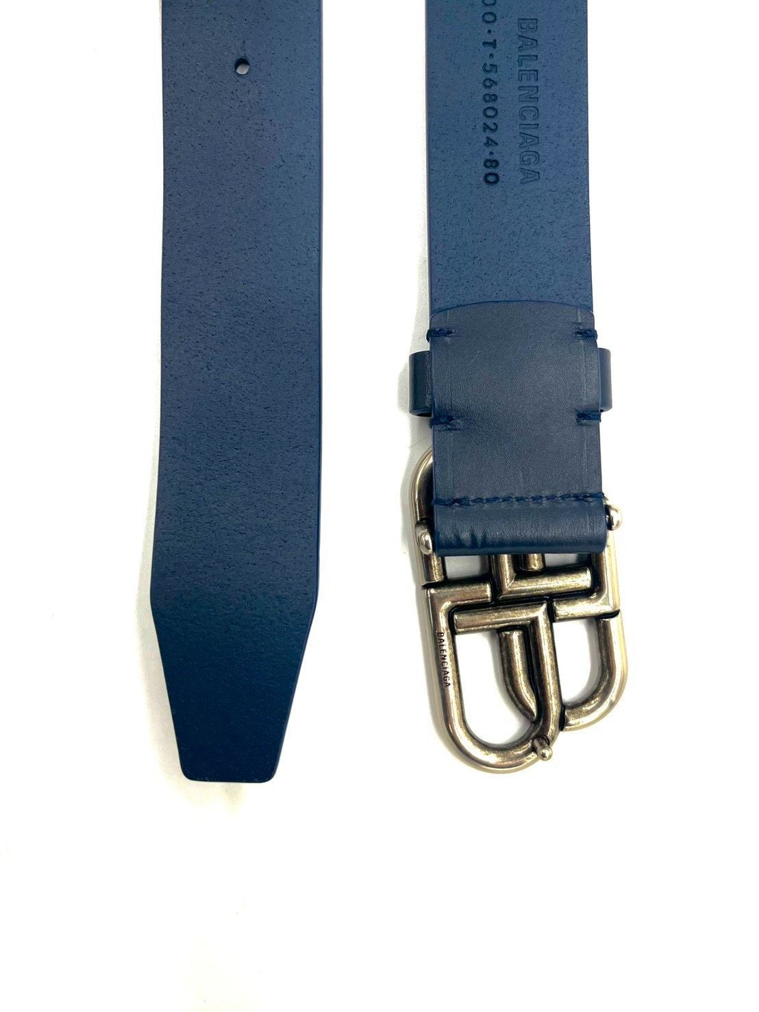 BALENCIAGA レザー ロゴ ベルト - メルカリ