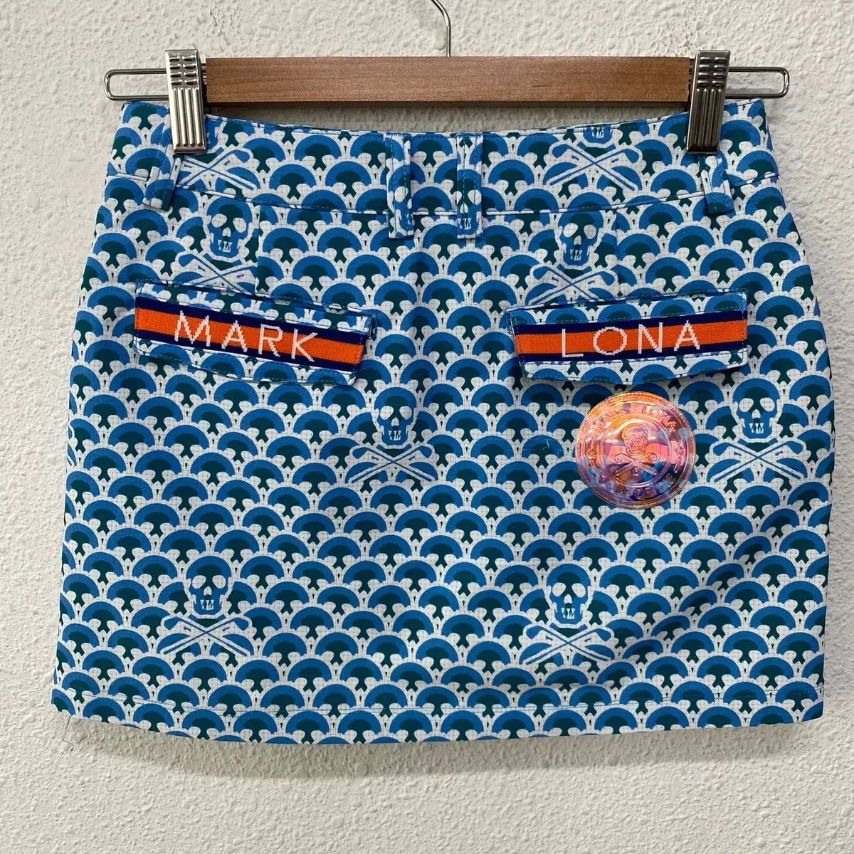 マークアンドロナ　スカート　ゴルフ MARK & LONA マークアンドロナ レディース ゴルフ 夏 スカート N2584