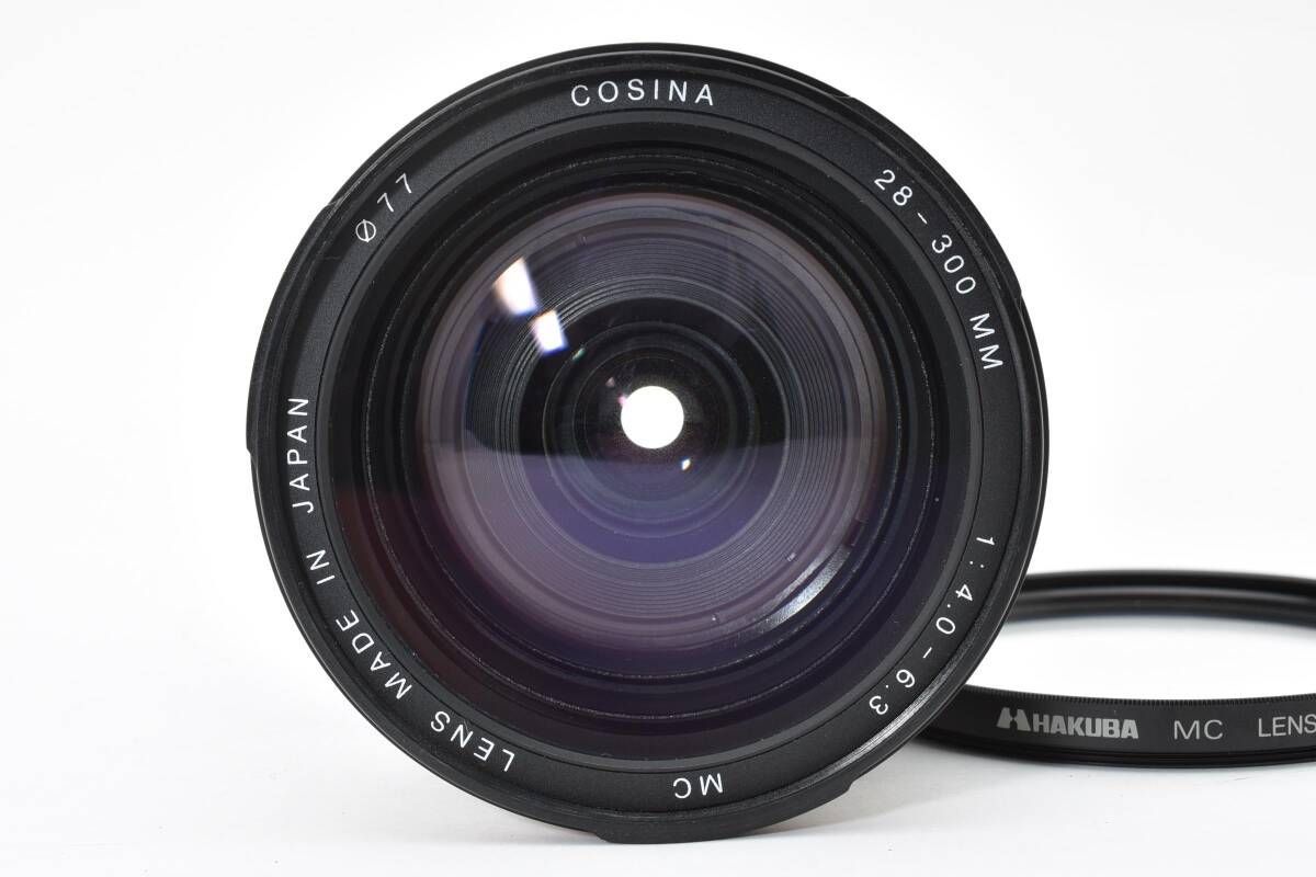 ☆実用品☆COSINA 28-300mm F4-6.3 MC☆Nikon用☆動作品 #