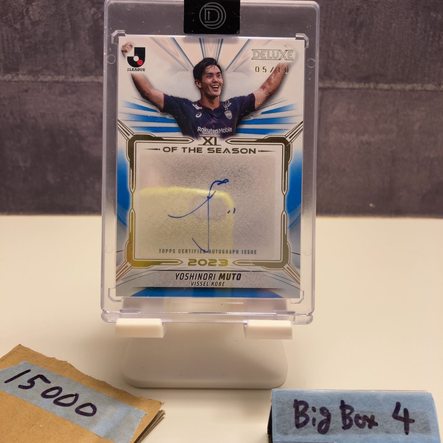 2024 Topps Jリーグ Deluxe 武藤嘉紀 Yoshinori Muto 05/10 直筆サイン