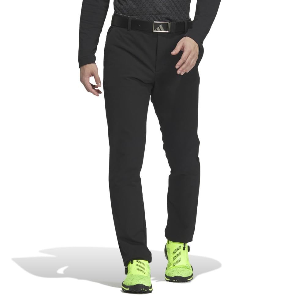 アディダス WIND RDY EX Stretch UVケア付き 裏起毛パンツ ブラック Free Size