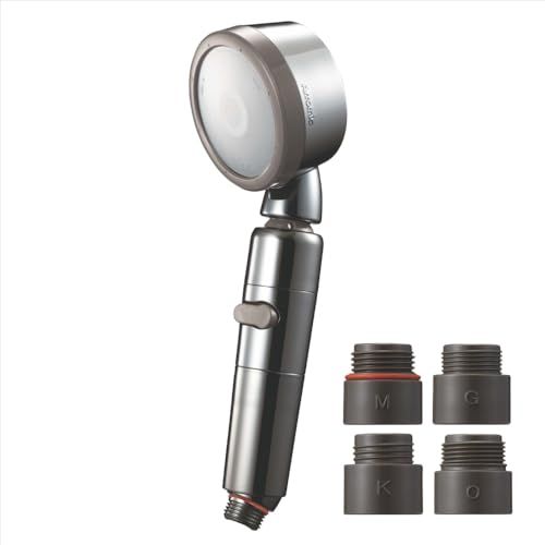 迅速に発送 アラミック シャワーヘッド ナノバブル 節水 高水圧 きめ細やかな 細水流で肌 髪に優しい 3 D ム ワイド水流 角度調整 ブラック 日本製 A DNB SL 951 5 13