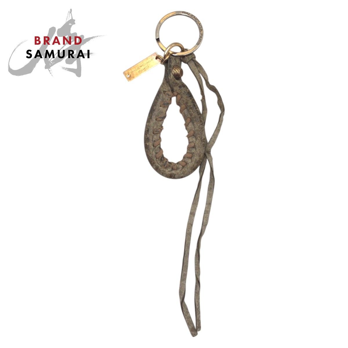 BALENCIAGA バレンシアガ ティアードロップ ベージュ ゴールド金具