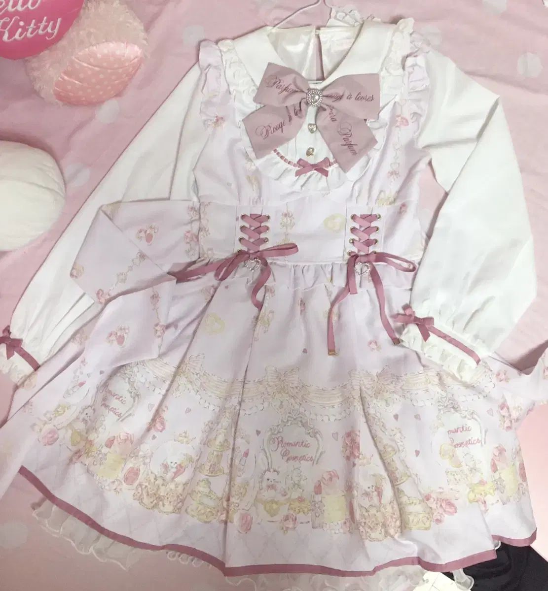 販売) リズリサ ロマンティック コスメティック ONE PIECE ピンク