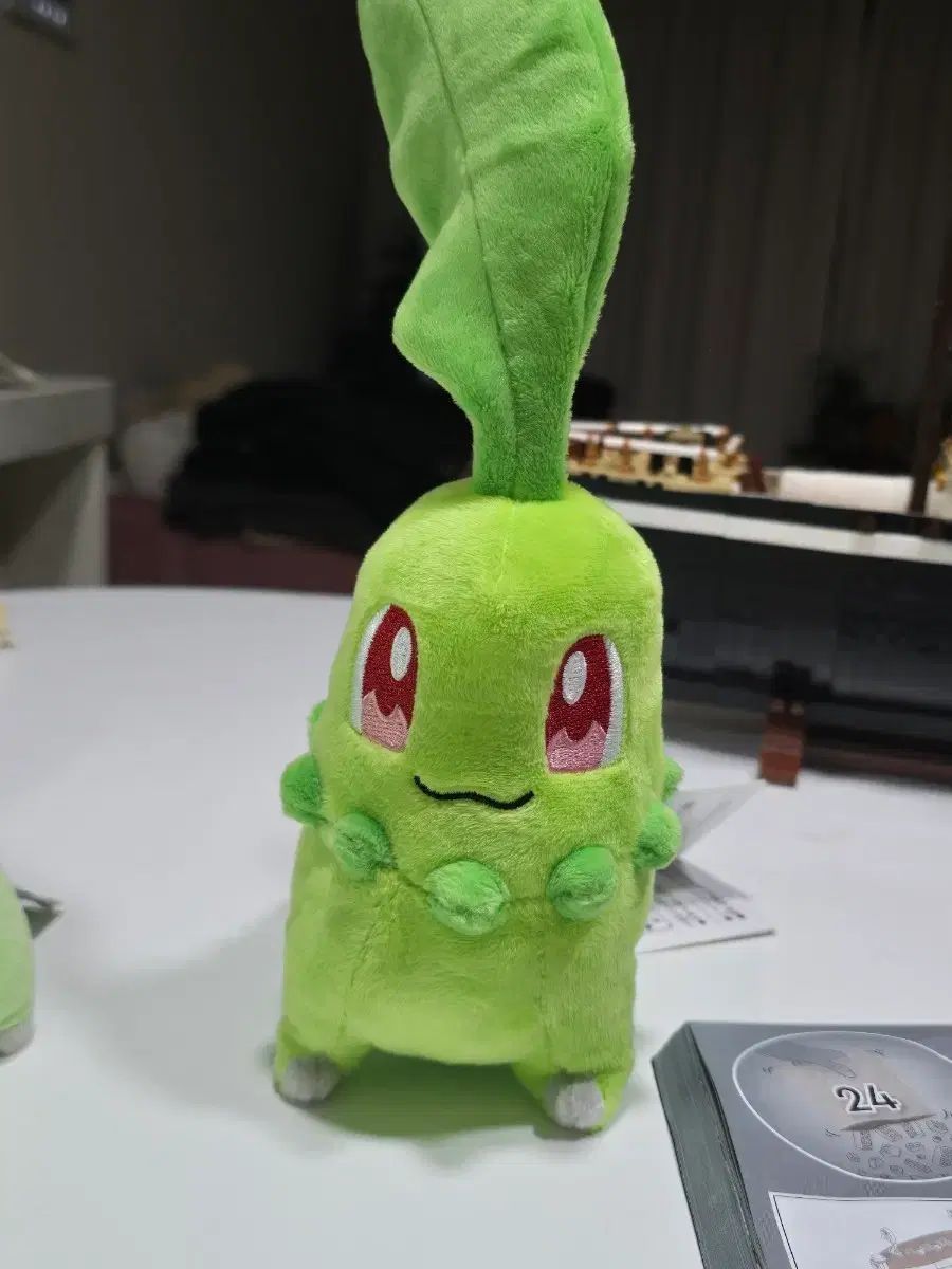 ポケモンセンターオリジナル チコリータ ぬいぐるみ (タグ0) - メルカリ