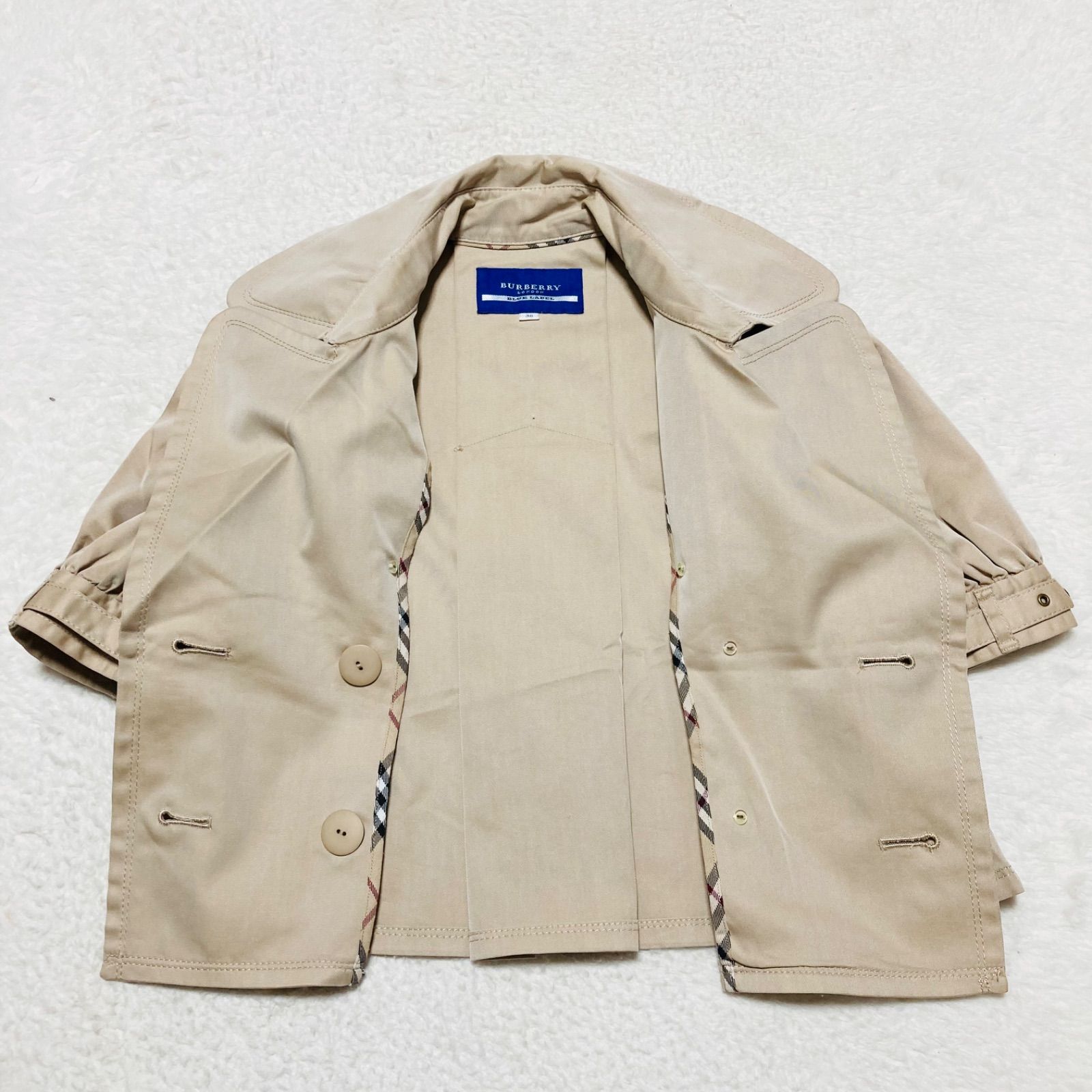 □美品□希少□BURBERRY BLUE LABEL バーバリーブルーレーベル