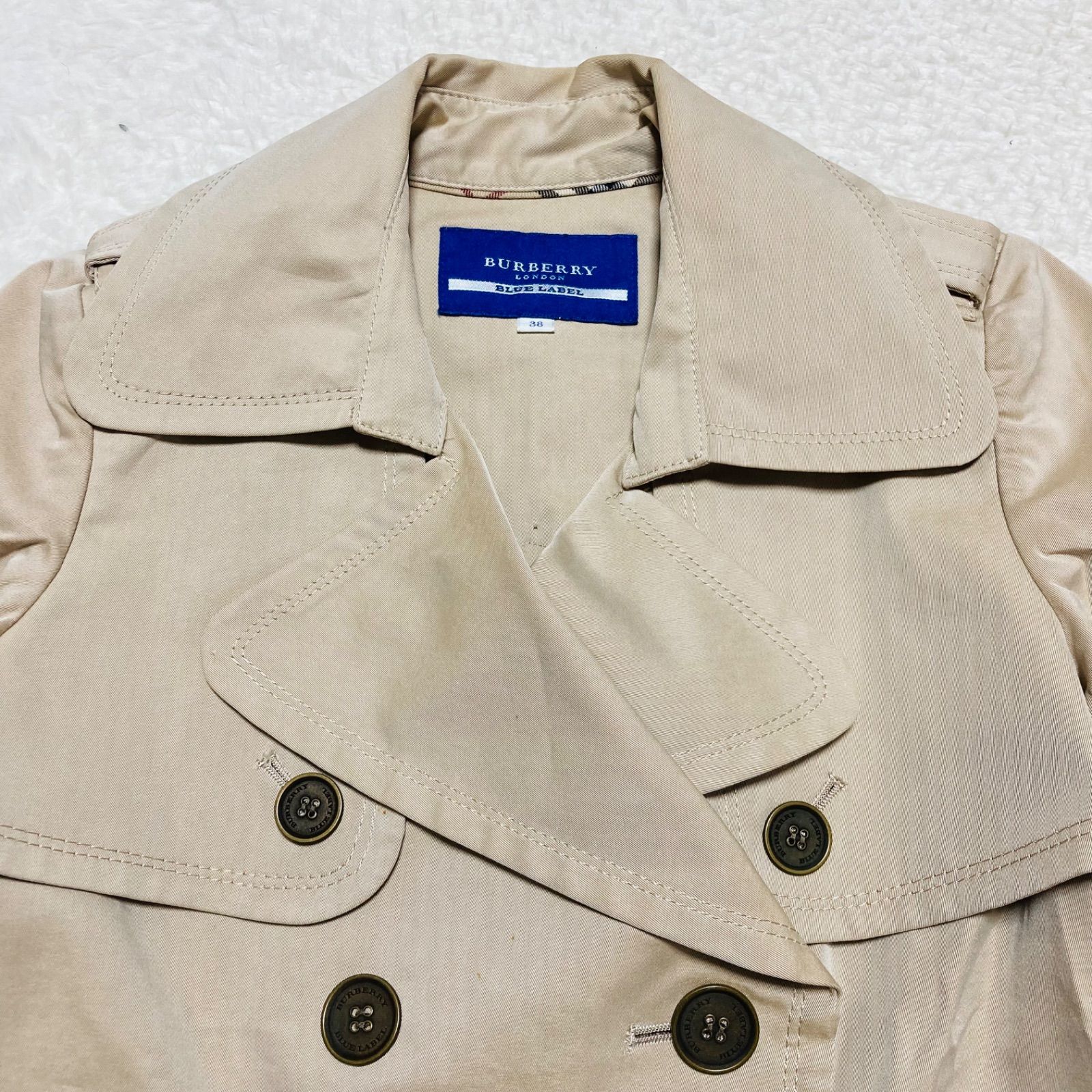 □美品□希少□BURBERRY BLUE LABEL バーバリーブルーレーベル
