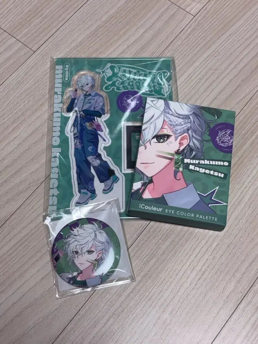 村雲 影月 アイカラー Icouleur シャドウパレット アークス 缶バッジ