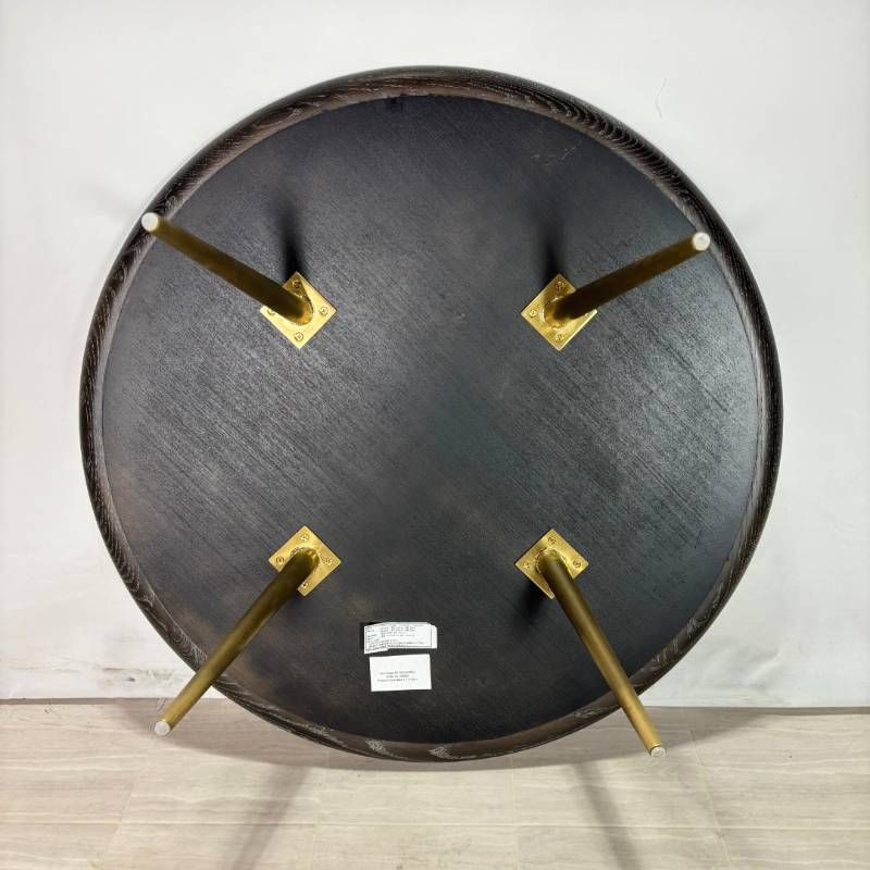 CRASH GATE BARK COFFEE TABLE 80cm オーク天板 バーク コーヒー