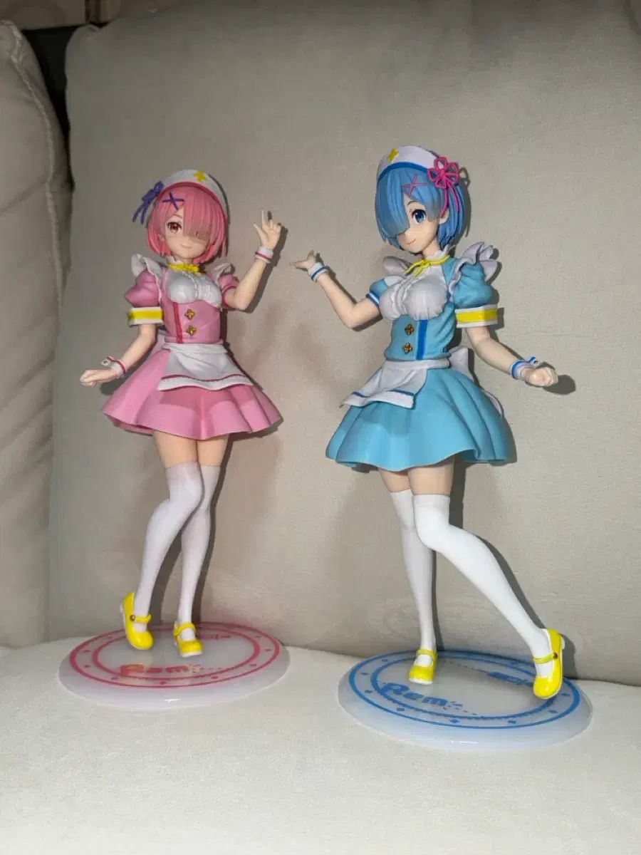 箱 X) Re:ゼロから始める異世界生活 レム ラム ナースメイド 