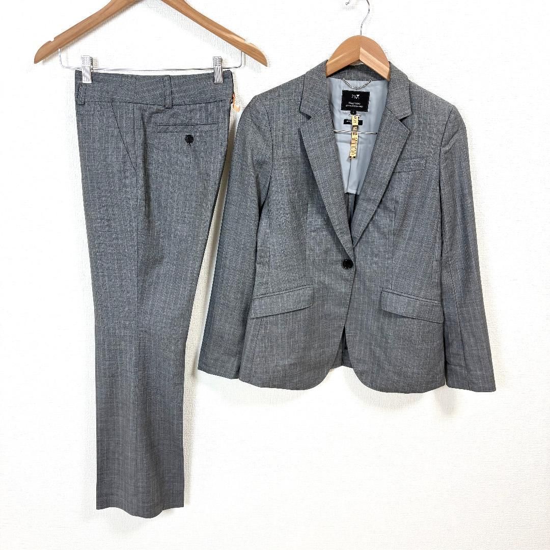 新品同様】23区 パンツスーツ上下セットアップ38(M) ストライプ