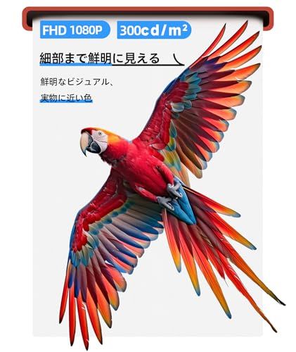 迅速に発送 Ingnok モバイルモニター 15.6インチ FHD 1080 P IPSモニター 調整 スタンド搭載 USB-Cプラグアンドプレイ PD対応 HDMI互換 出張 旅行 オフィスに最適なポータブルディスプレイ 38408 a 98