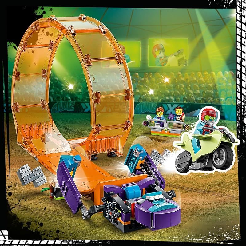  レゴ LEGO シティ チンパンジー大回転スタント 60338 おもちゃ ブロック プレゼント 車 くるま 乗り物 のりもの 男の子 女の子 7歳以上 その他 ぬいぐるみ