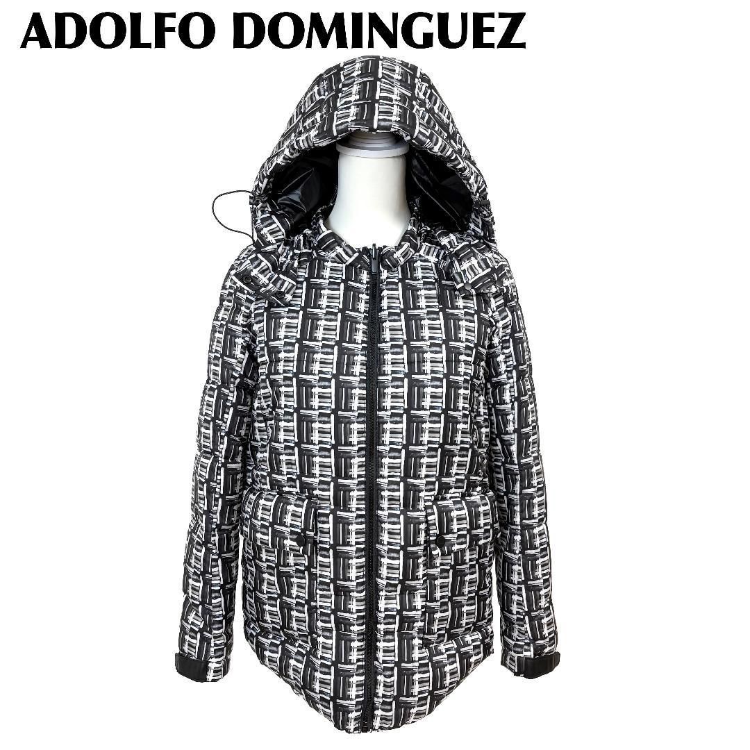 美品 ADOLFODOMINGUEZ リバーシブル 中綿ジャケット S 白×黒 - メルカリ