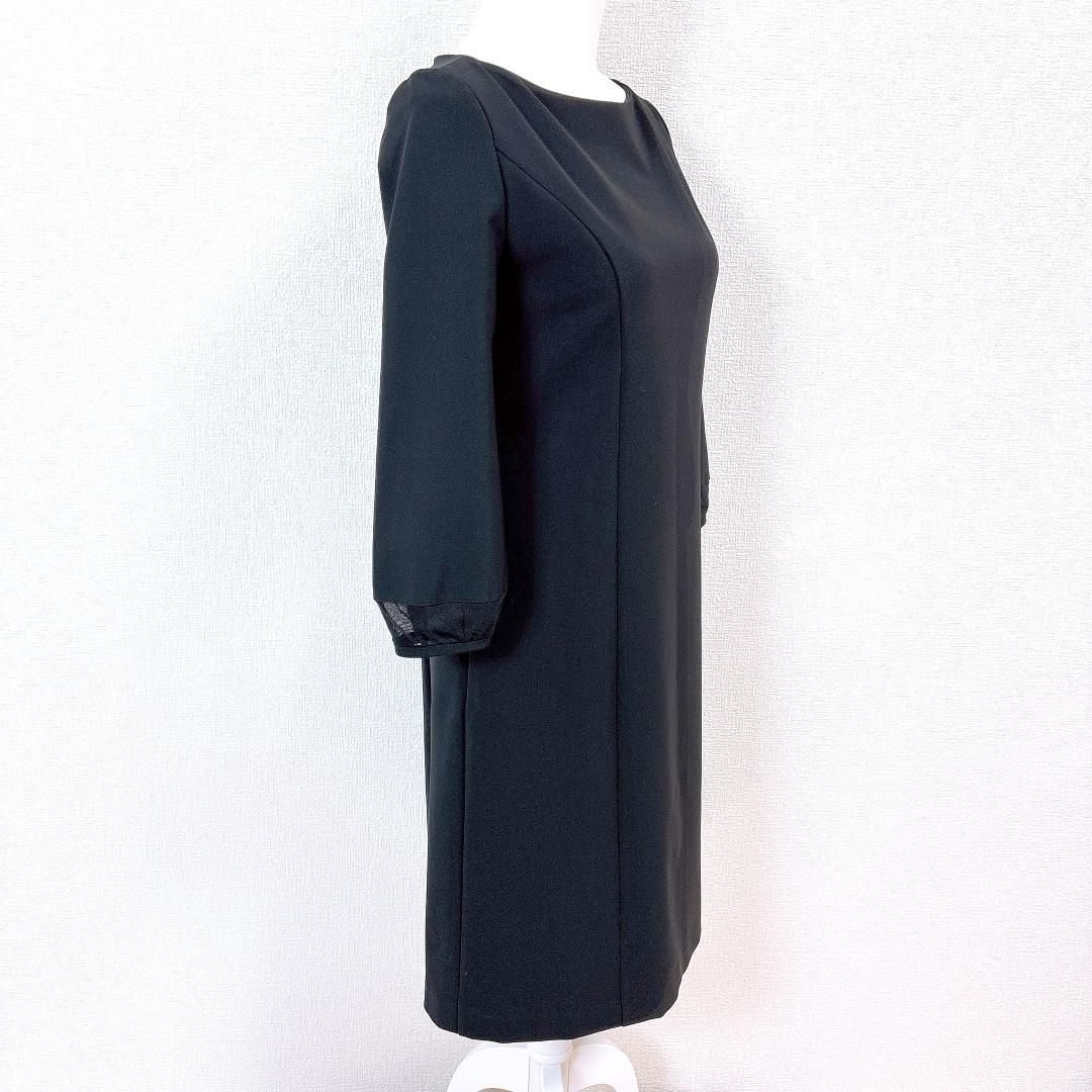 美品】 FOXEY NEW YORK 長袖ワンピース 袖シアーレース 38 - メルカリ