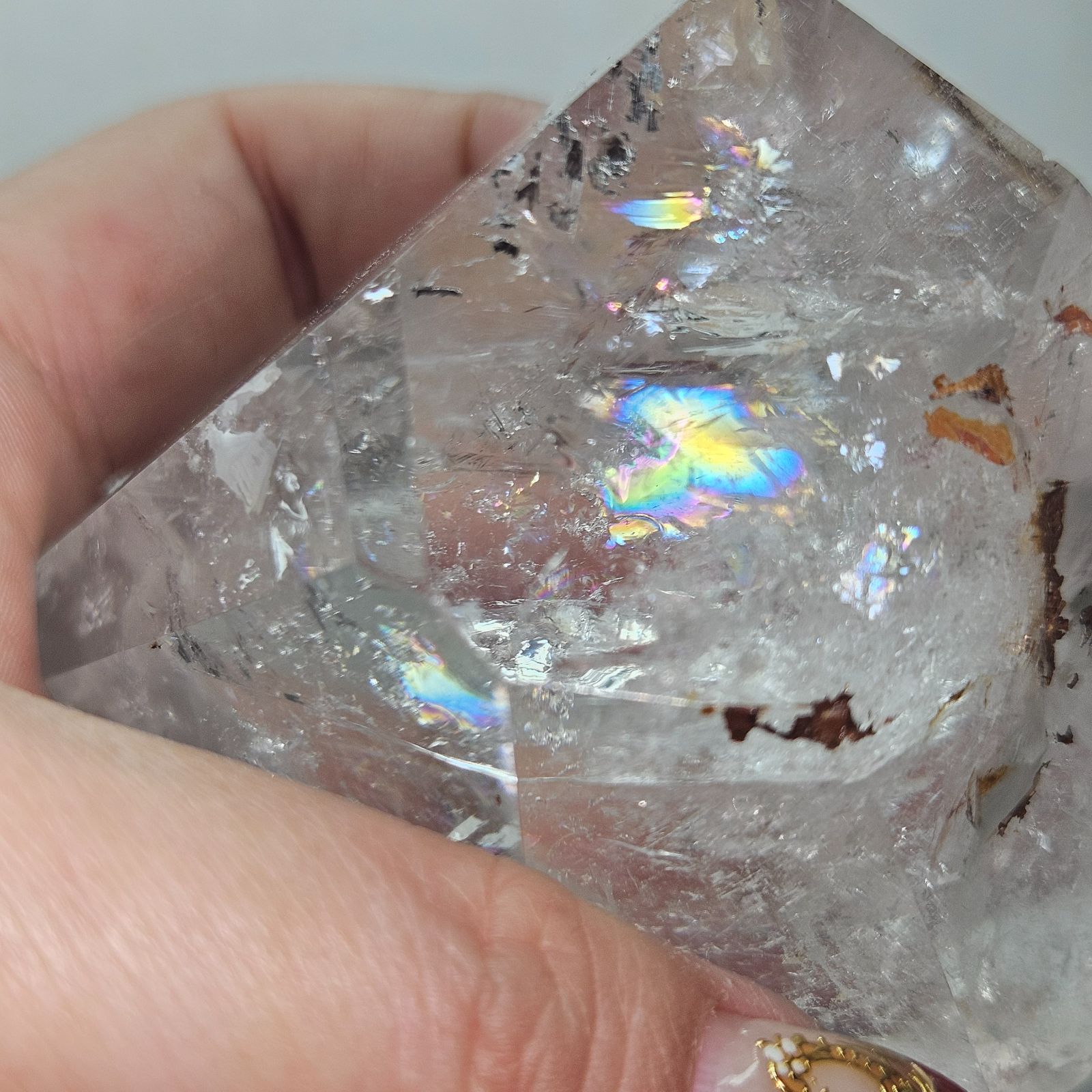 虹入り ガーデンクォーツ