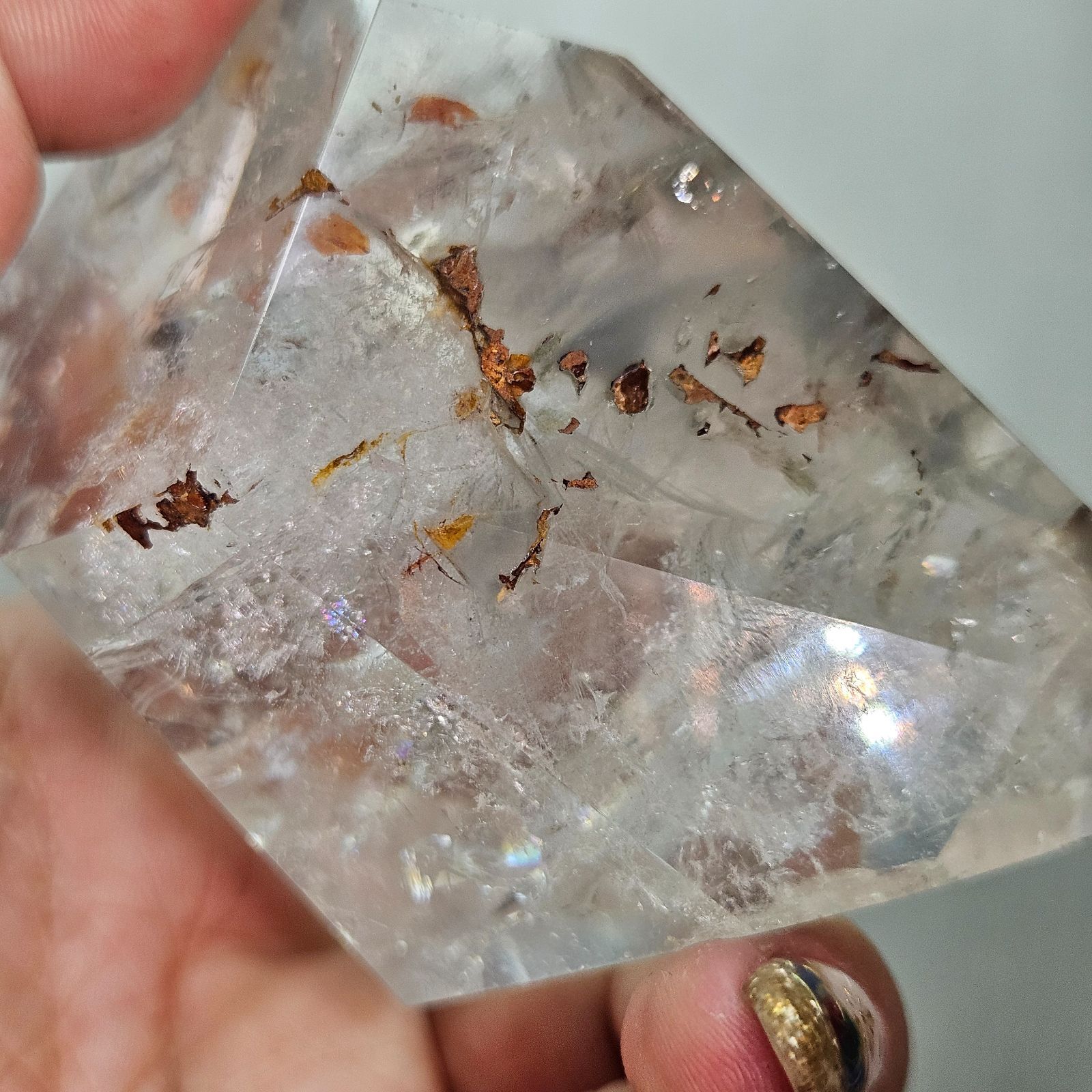 虹入り ガーデンクォーツ