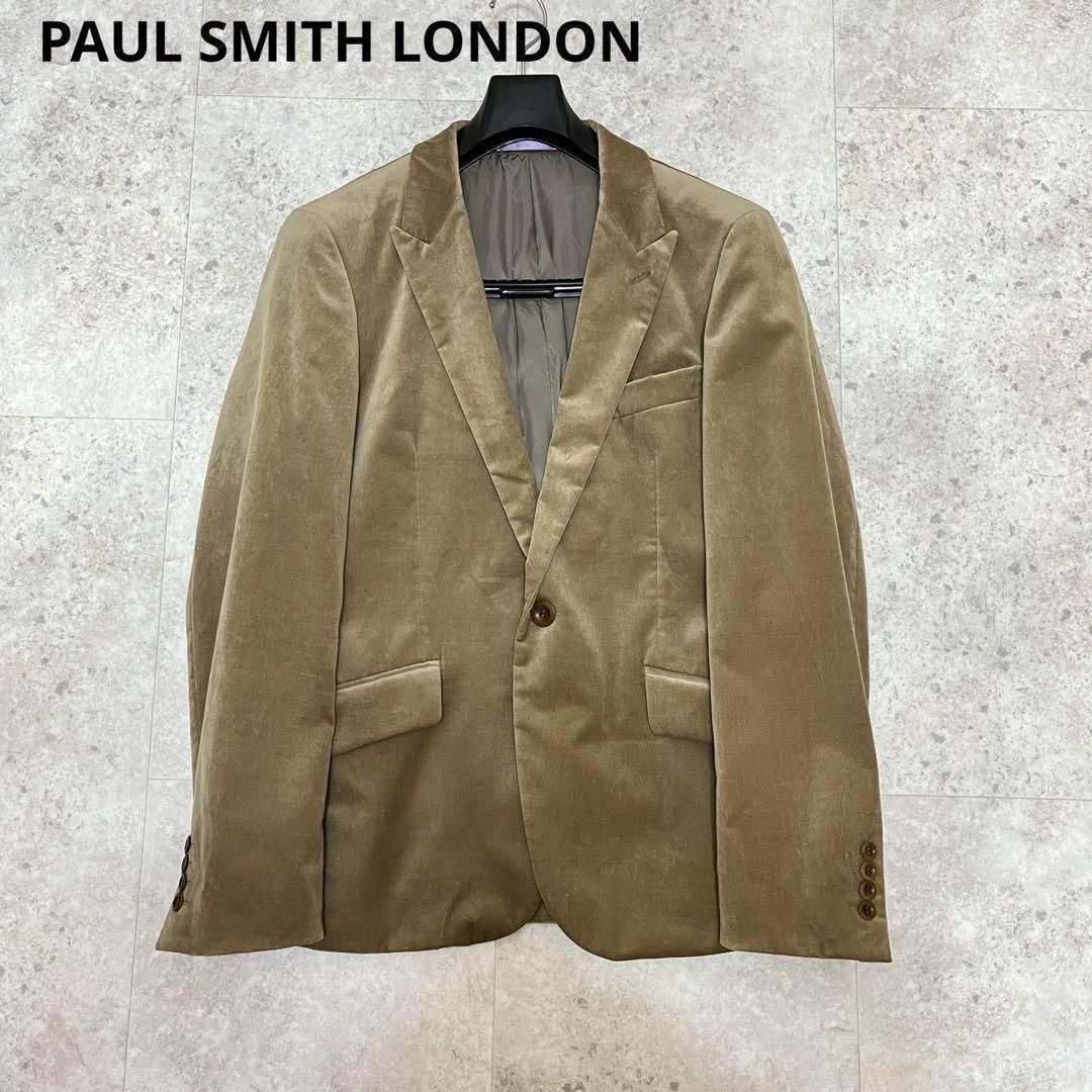 PAUL SMITH LONDON 高級レーヨンベロア テーラードジャケット L - メルカリ