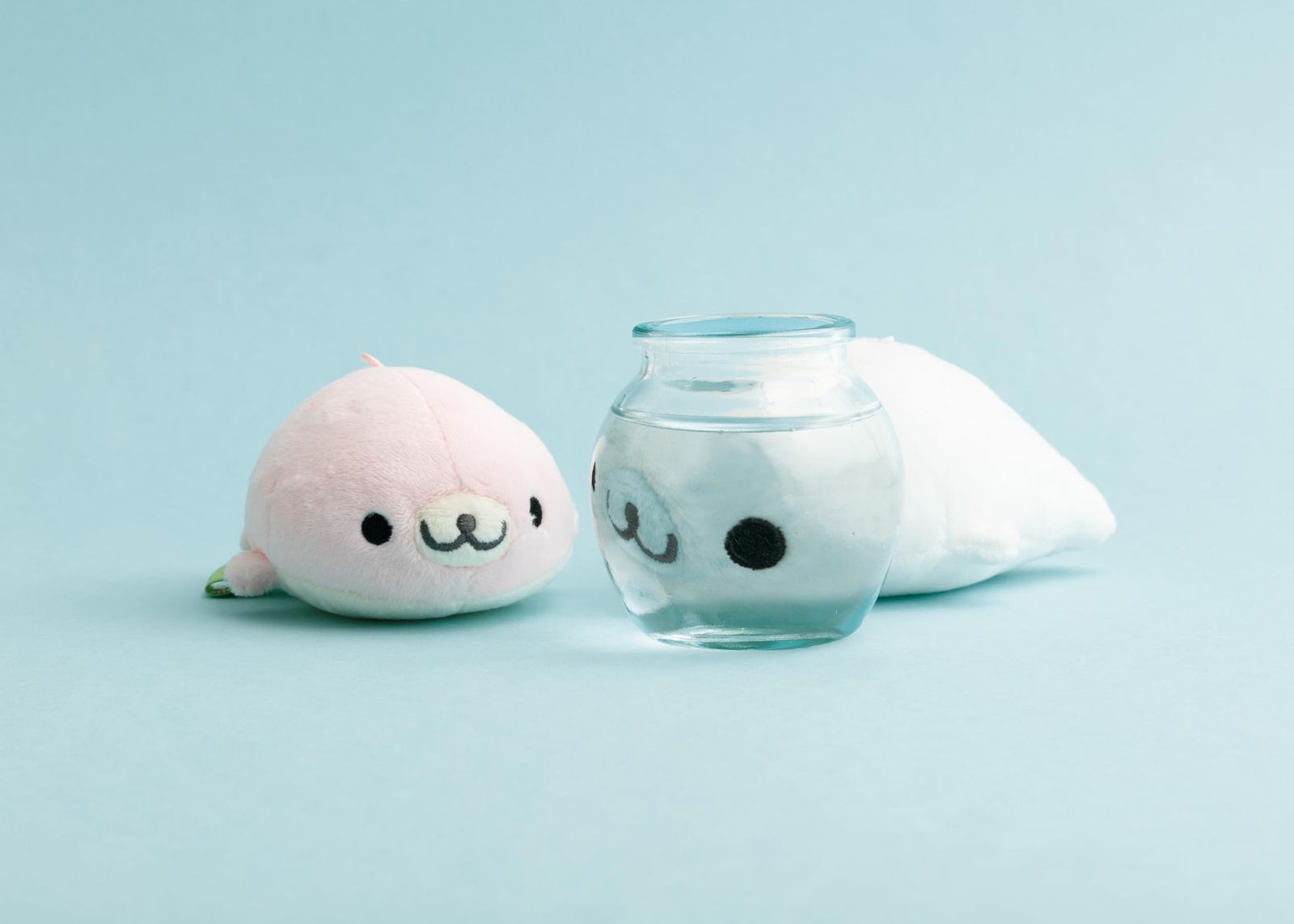 サンエックスユニバース ずっといっしょぬいぐるみ まめゴマ しろゴマ