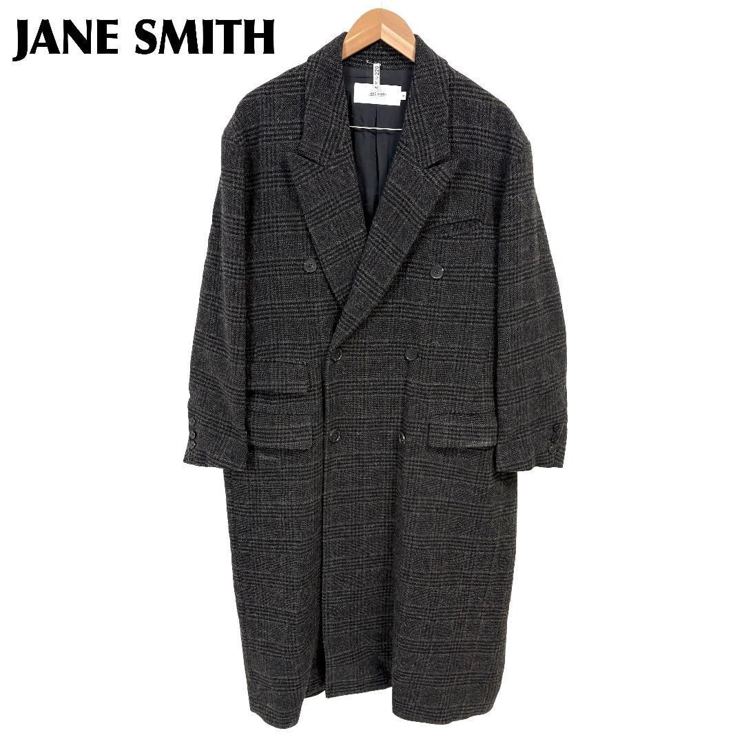 美品 JANE SMITH チェスターフィールドオーバーサイズコート 36 - メルカリ