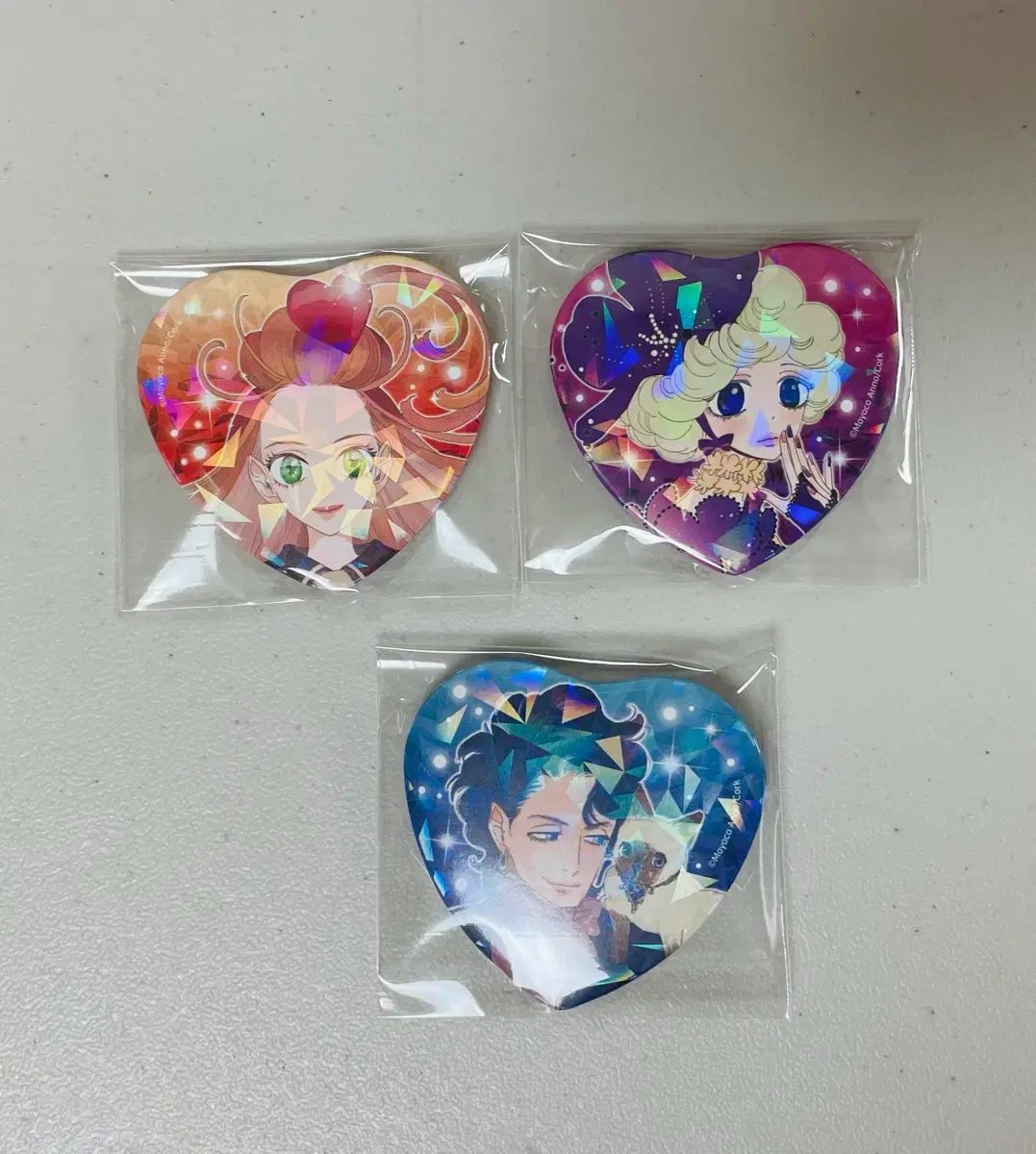 シュガシュガルーン シュシュルン ショコラ バニラ ロビン 缶バッジ