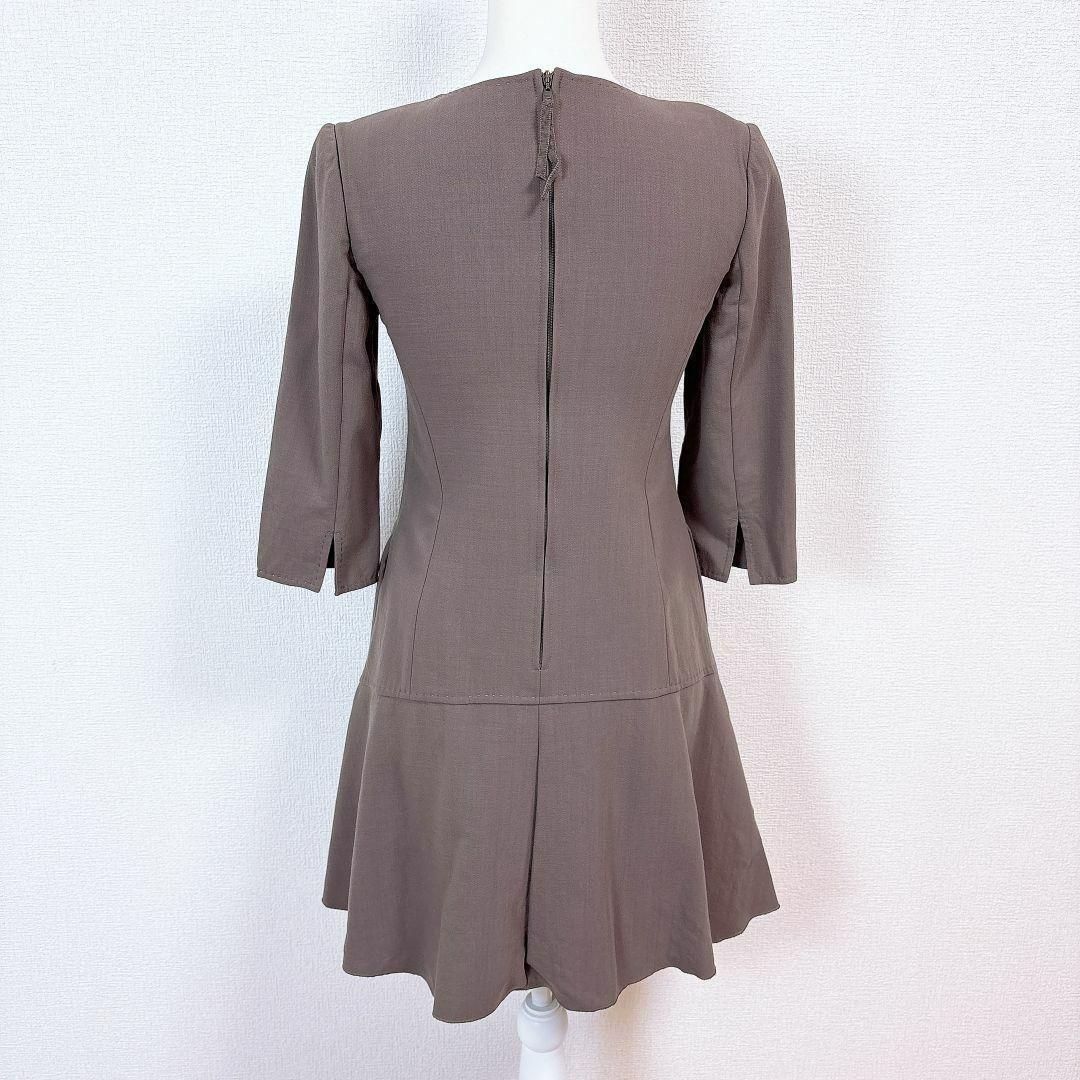美品】 DAISY LIN FOXEY 七分袖フレアワンピース 38 チャコール 美品 DAISY LIN FOXEY 長袖ワンピース 38 チャコールブラウン - メルカリ