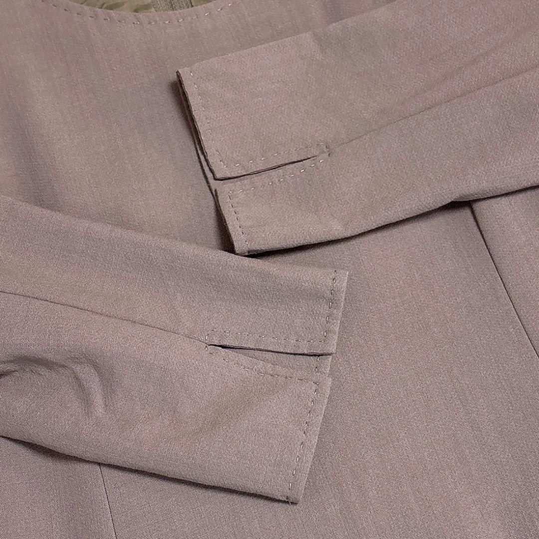 美品 DAISY LIN FOXEY 長袖ワンピース 38 チャコールブラウン - メルカリ