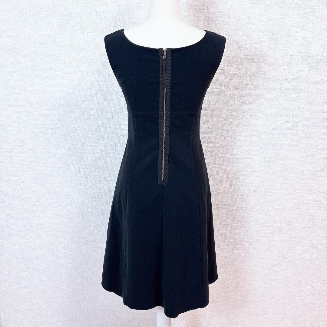 美品】FOXEY NEW YORK ノースリーブワンピース 40 無地ネイビー - メルカリ