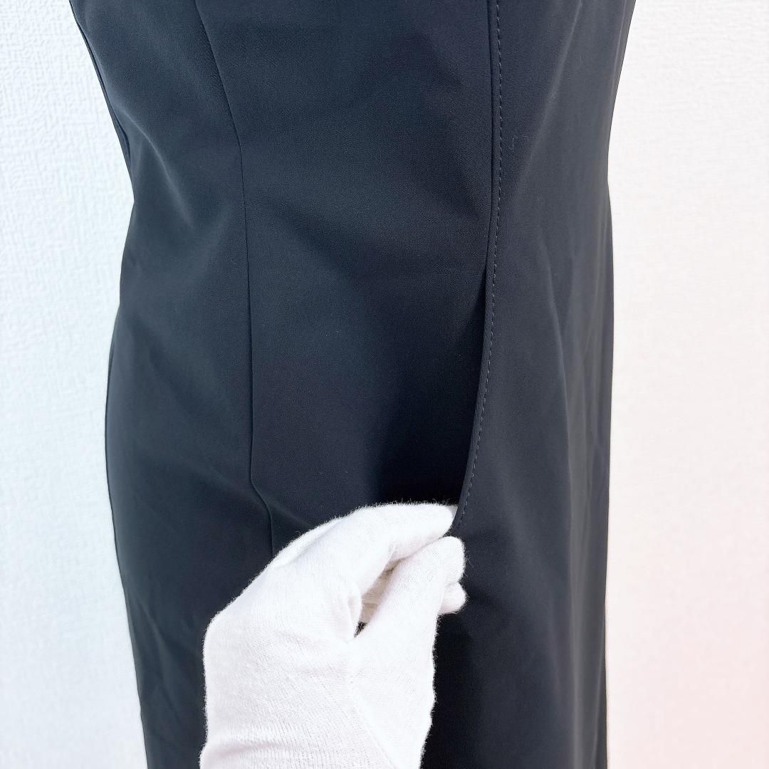 美品】FOXEY NEW YORK ノースリーブワンピース 40 無地ネイビー - メルカリ