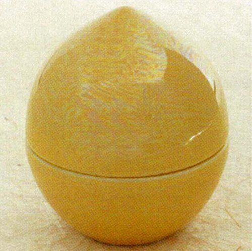 虹珠 にじだま ミニ骨壷 しずくをモチーフにした優しい形 分骨 手元供養 納骨 ≪しあわせ comet≫ 柚子