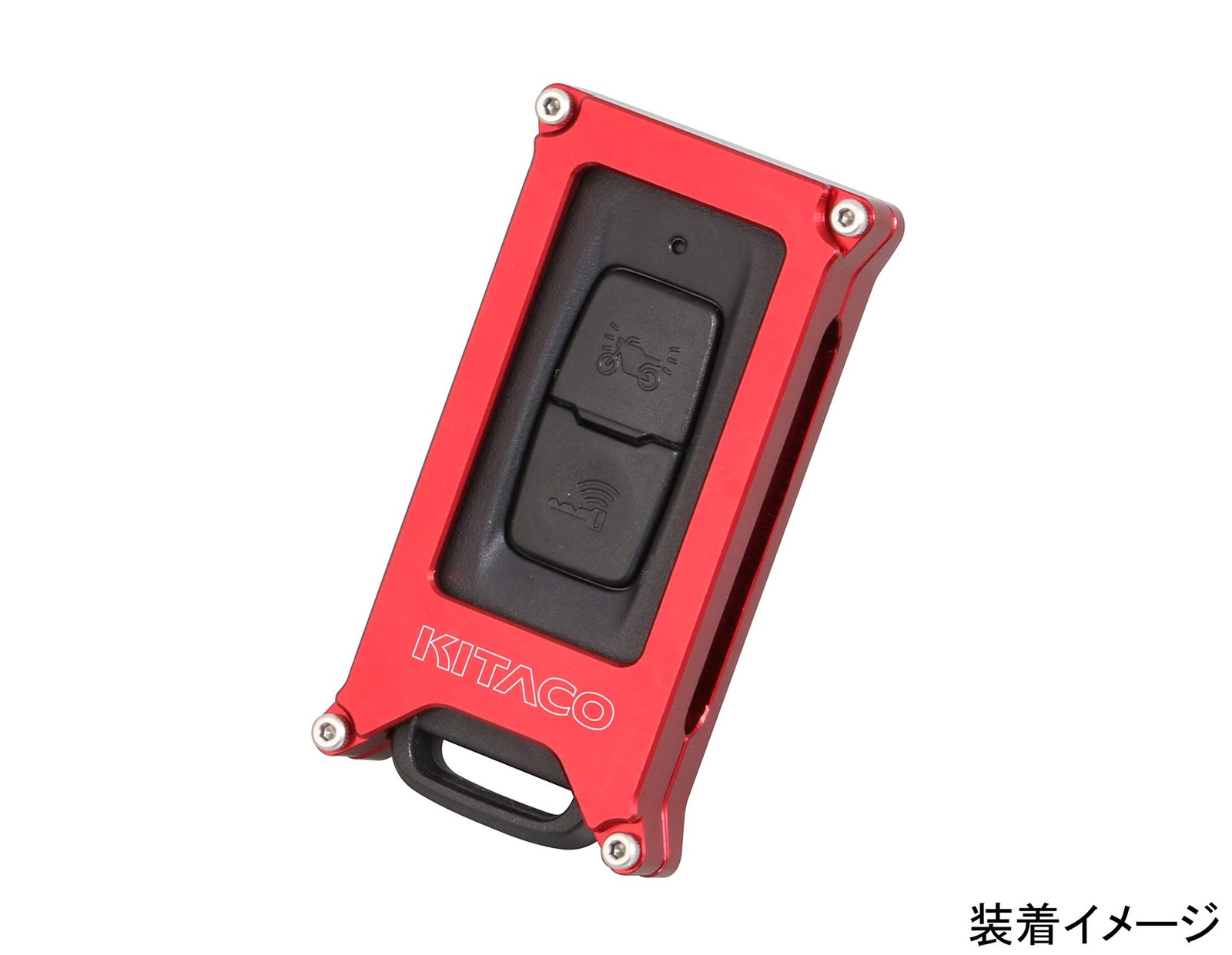 キタコ KITACO スマートキーケース タイプ2 レッド PCX 125 JK 05 160 KF 47 e HEV 06 スーパーカブC JA 58|JA 71 ディオ110 03 等 000-9001220