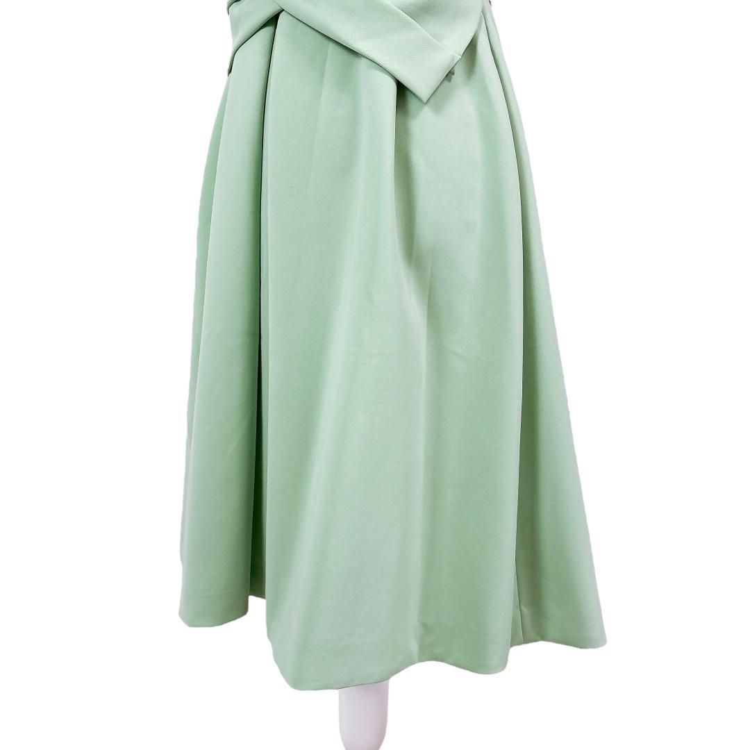 美品】FOXEY NEW YORK ノースリーブワンピース 40 グリーン - メルカリ