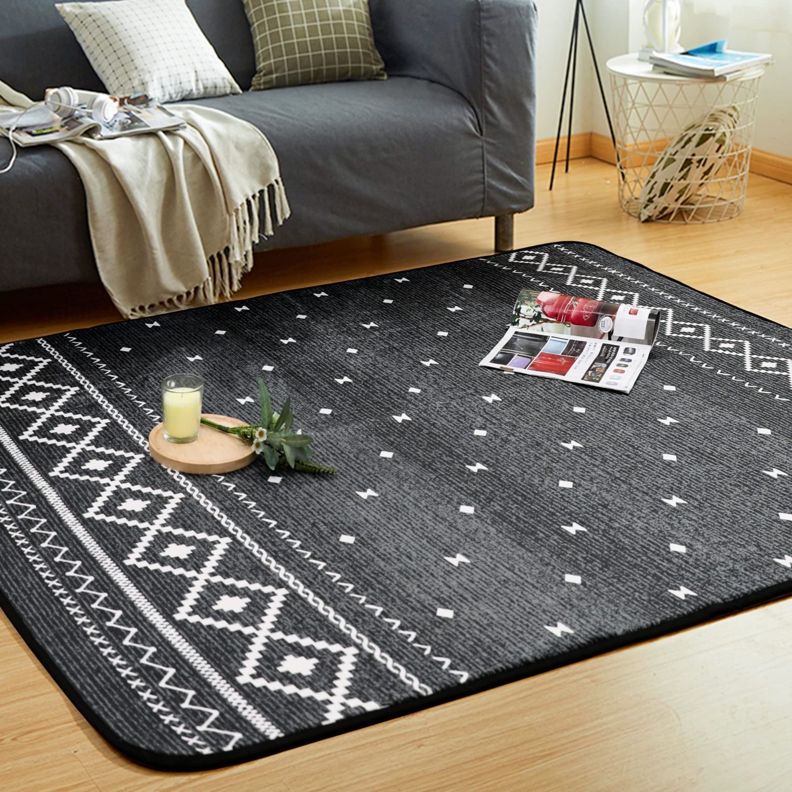 ラグ ラグマット 絨毯 135×185cm(約1.5畳) カーペット 滑り止め 洗える