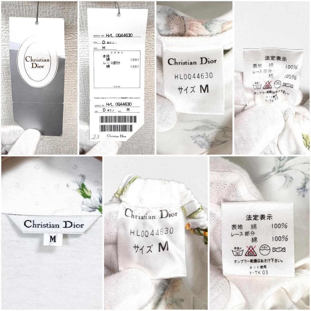 ☆タグ付☆ Christian Dior ブラウスセットアップ Mレース花柄 - メルカリ