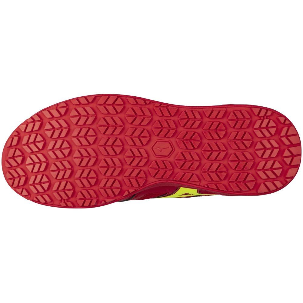 安全靴 オールマイティ 軽量 LSII 11 L JSAA 普通作業用 A種 レッド|イエロー 26.0 cm