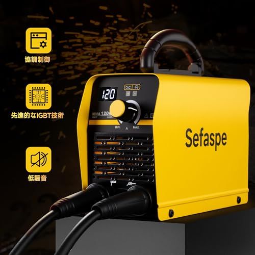  Sefaspe 溶接機 100 v 半自動 アーク溶接機 120 A インバーター直流 ミニポータブル ホットスタート IGBTインバーター 初心者向け 小型 軽量 家庭用 日本語取扱説明書付きp 3 c 0 e 89 d 8 その他 キッチン 食器