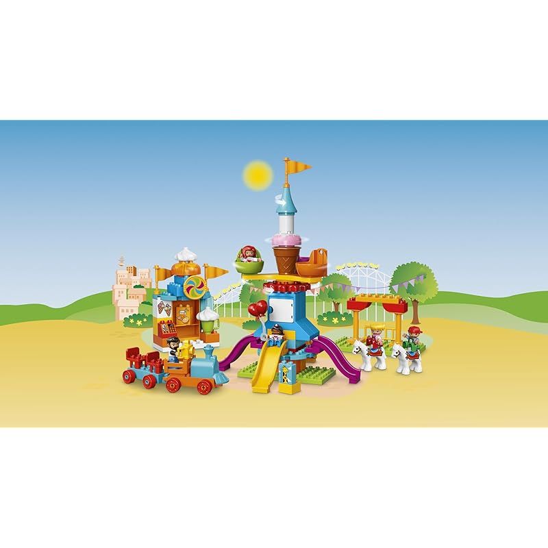 レゴ LEGO デュプロ R のまち おおきな遊園地 10840
