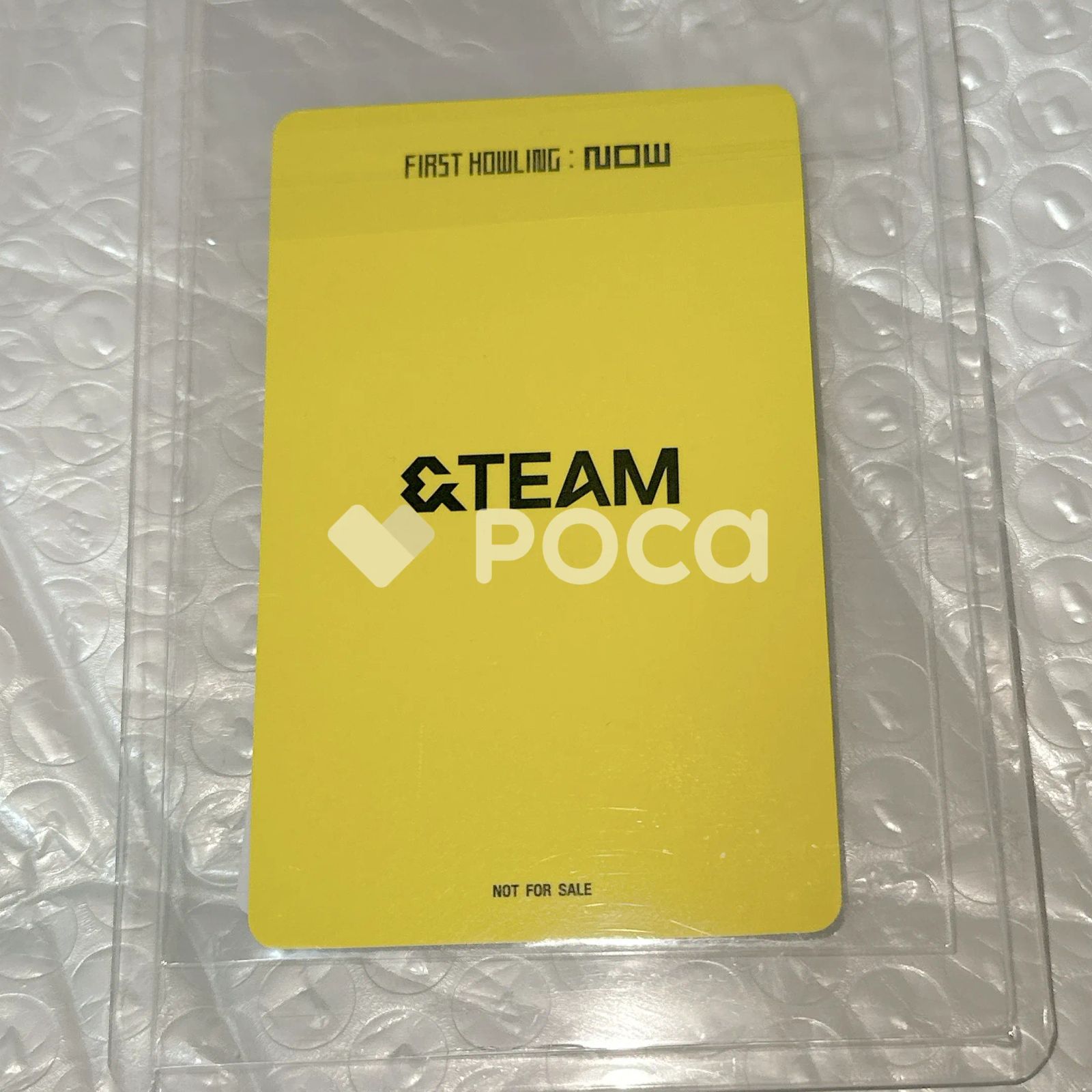 TEAM ハルア First Howling NOW UNIVERSAL MUSIC STORE ラキドロ 写真カード 写真 チェキ 