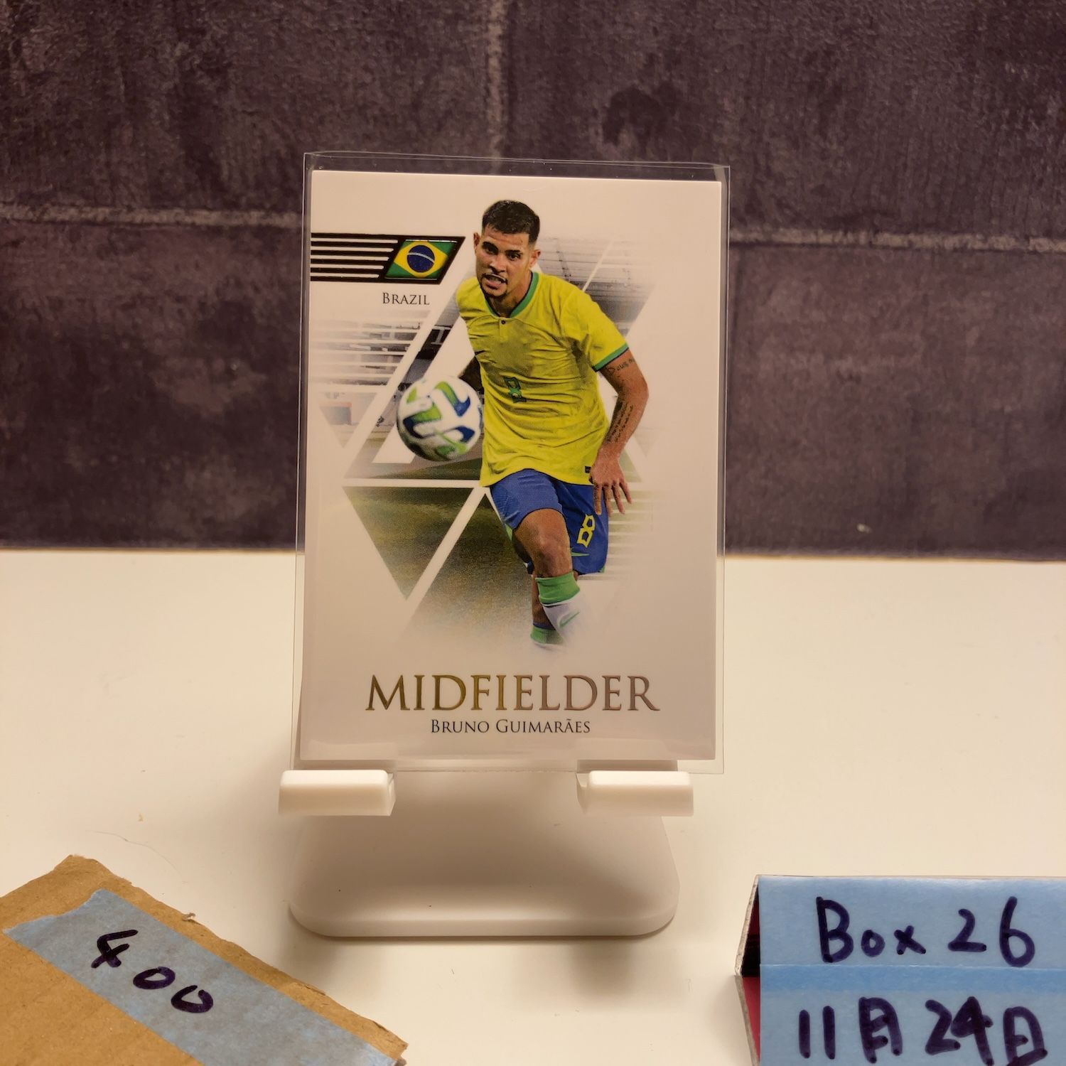 2024 Futera Unique Bruno Guimaraes Newcastle United Midfielder