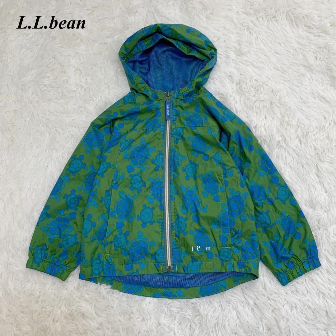 エルエルビーン ウィンドブレーカー トドラー 4T 100cm グリーン 