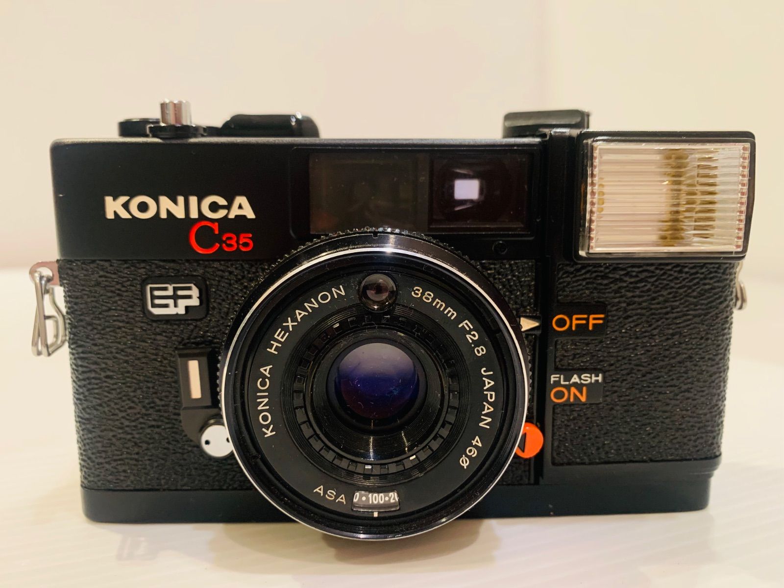 完動品】フィルムカメラ Konica C35 EF ピッカリコニカ - メルカリ