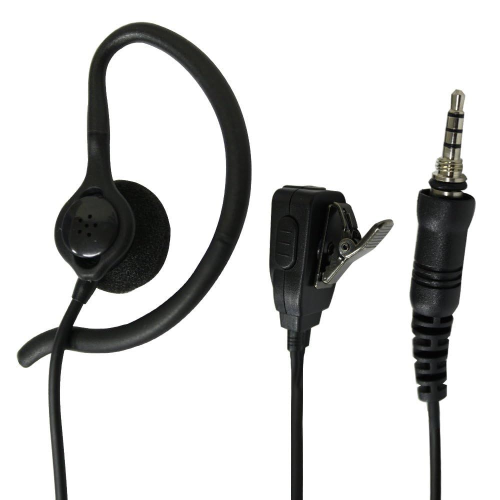 スタンダード 防塵 防水 中継器対応 特定小電力 トランシーバー FTH-314 ノーマルアンテナ 対応 BLUE CENTURY イヤホンマイク セット 耳掛けorインナー２Wayイヤホンマイク W 005 セット2台