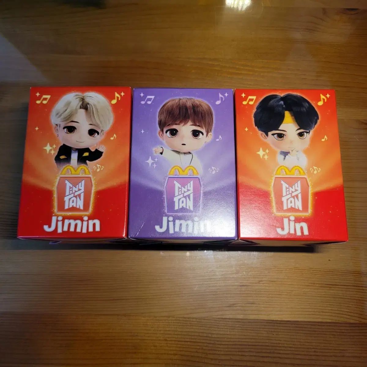 マクドナルド BTS TinyTAN フィギュア ジミン (JIMIN・パクジミン) ジーン