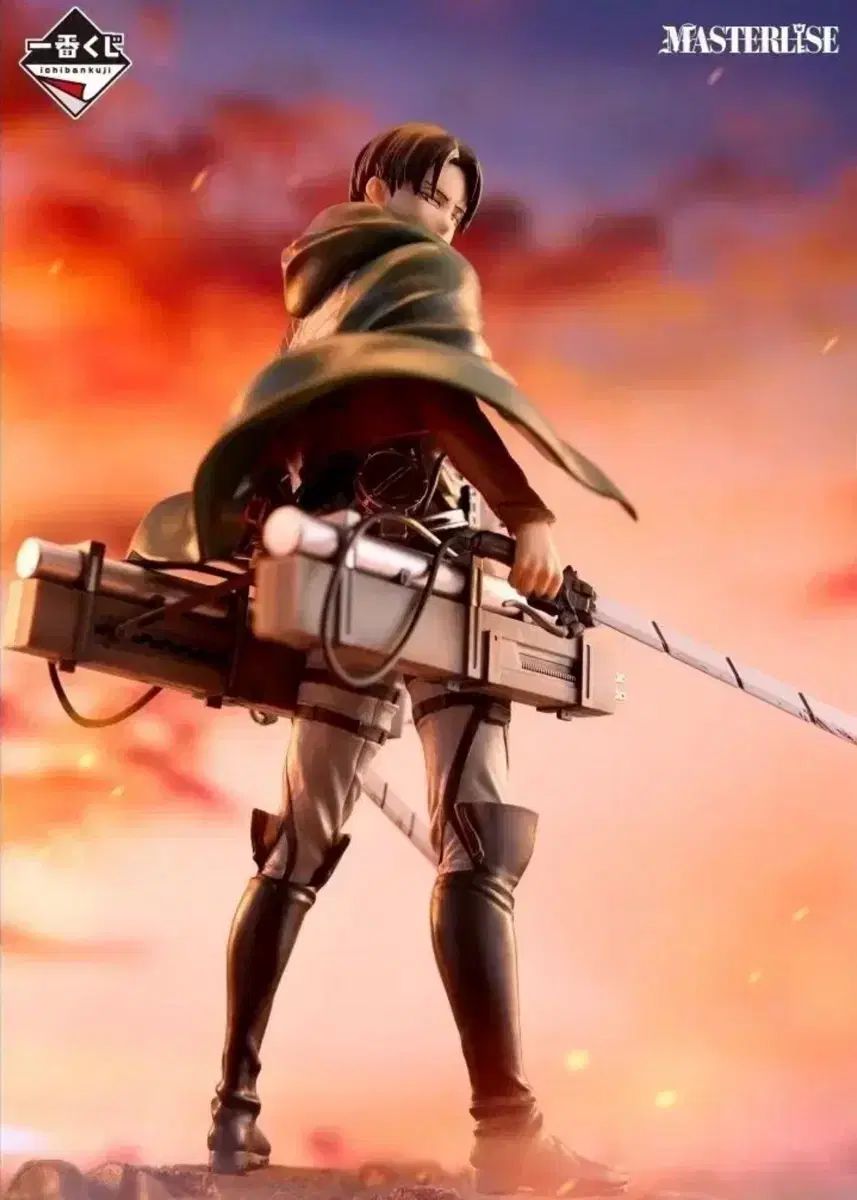 開封|ボックスO 進撃の巨人 リヴァイ COOGI フィギュア