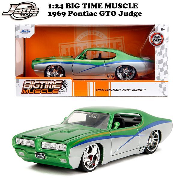 JADATOYS 1:24 BTM 1969 Pontiac GTO Judge ミニカー - メルカリ