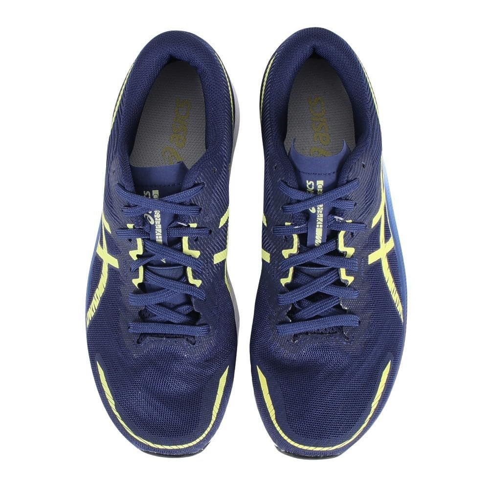 アシックス ランニングシューズ HYPER SPEED 3 レディース 400 ディープオーシャン|グローイエロー 25.0 cm E