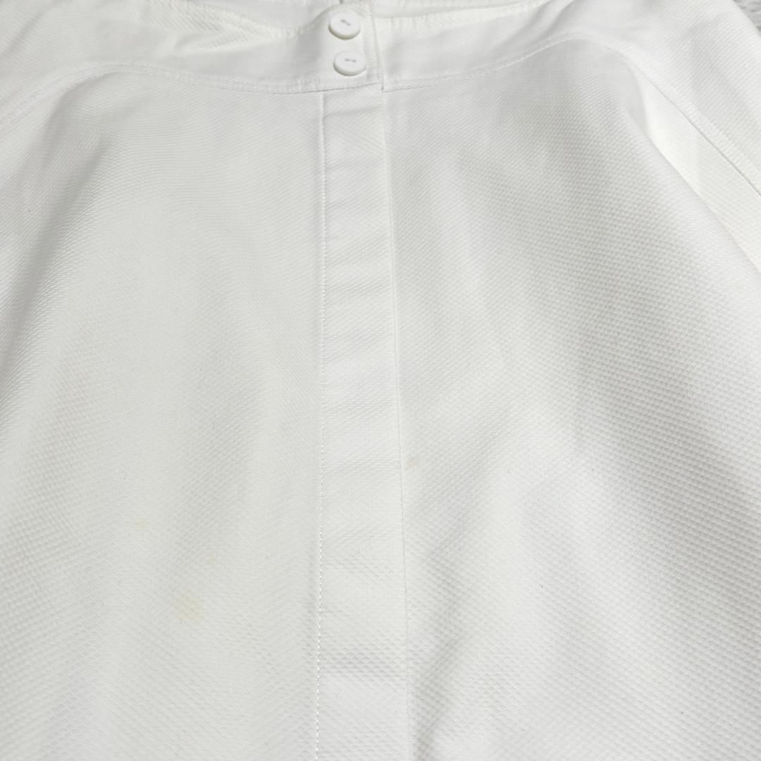 美品 FOXEY 切り替え フレアスカート 38 S ホワイト - メルカリ